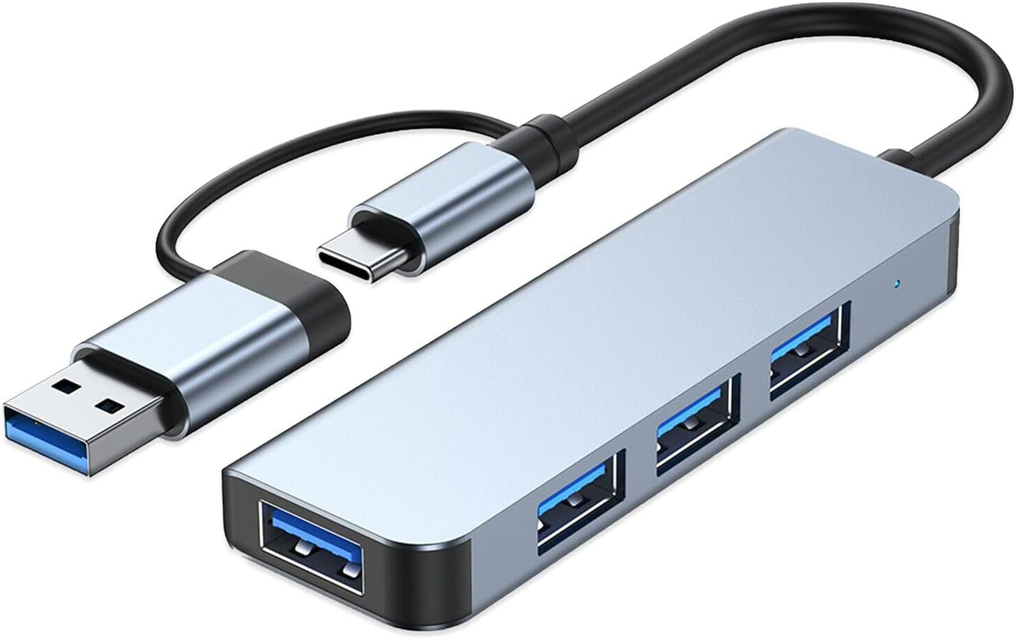 usb3.0 dual-head expansion high-speed hub splitter 7-port docking station multi-functional computer docking station