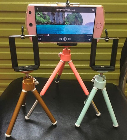 colorful smartphone tripod stand