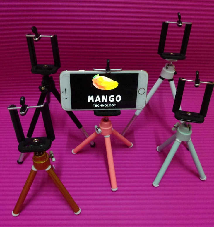 colorful smartphone tripod stand
