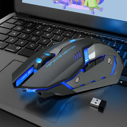 wireless charging mute mouse