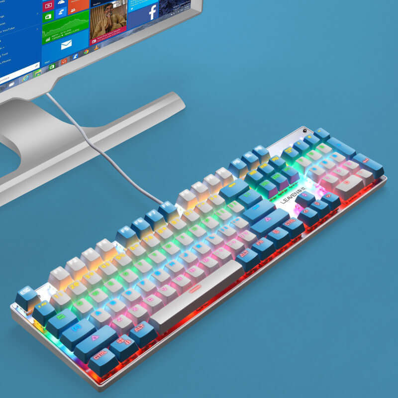 luminous gaming keyboard USB wired