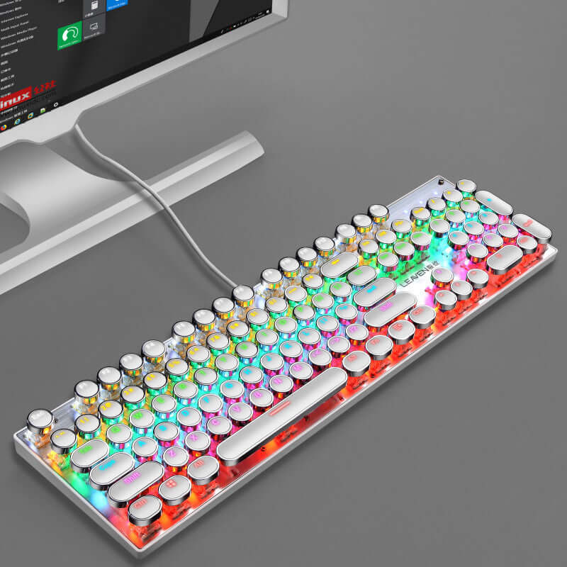 luminous gaming keyboard USB wired