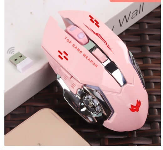 quiet wireless charging mouse