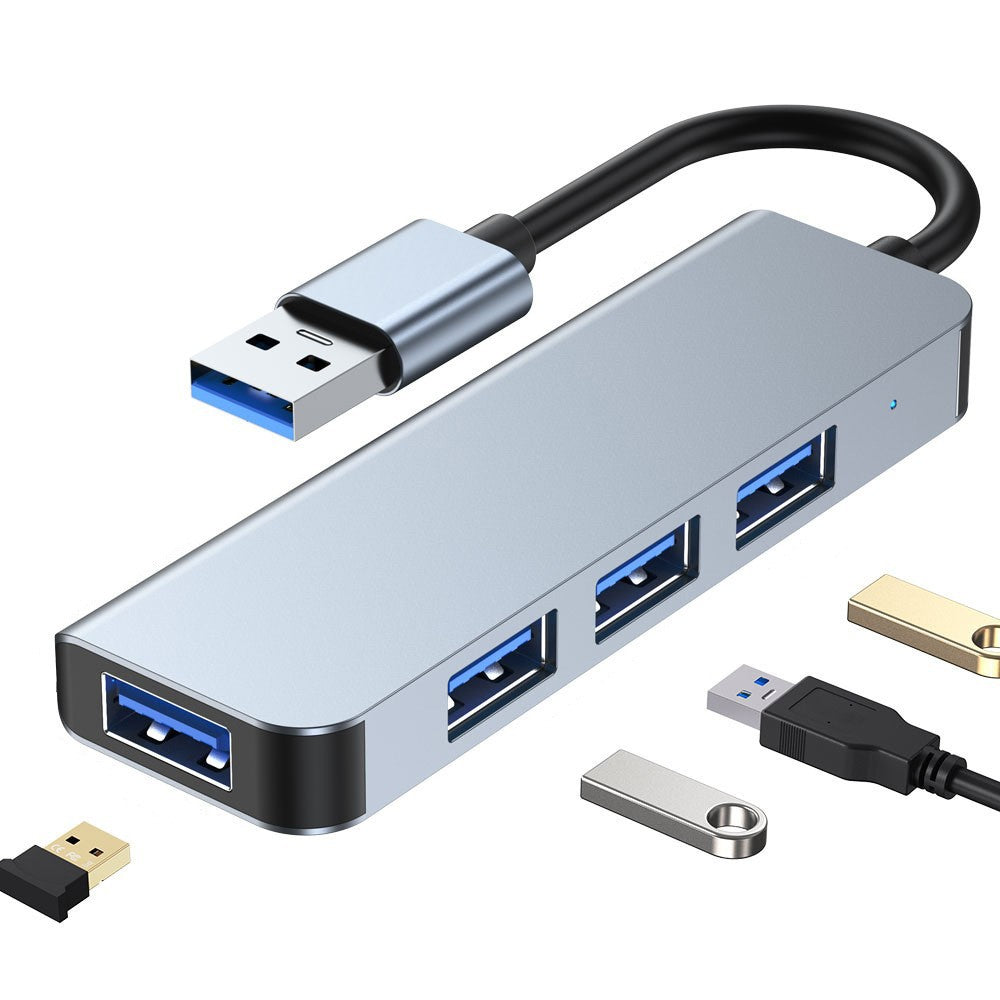 usb3.0 dual-head expansion high-speed hub splitter 7-port docking station multi-functional computer docking station