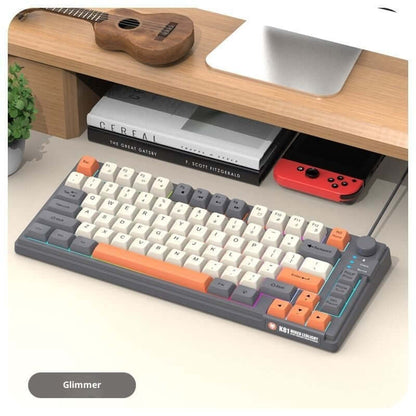 wired USB mechanical gaming keyboard