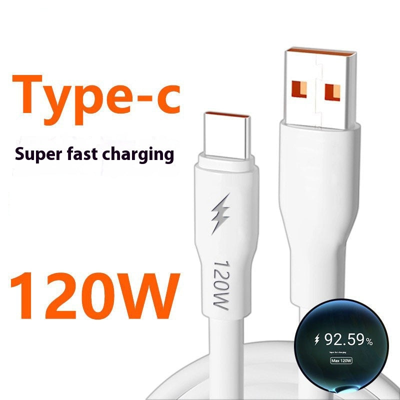 120W fast charge USB Type-C cable