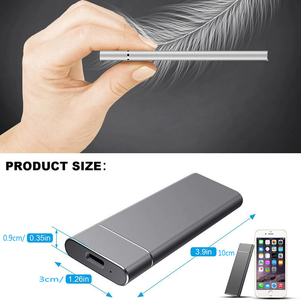 High-Speed 1TB 2TB 4TB 8TB 16TB SSD Silver M.2 Stick 480MB/s Instant Delivery