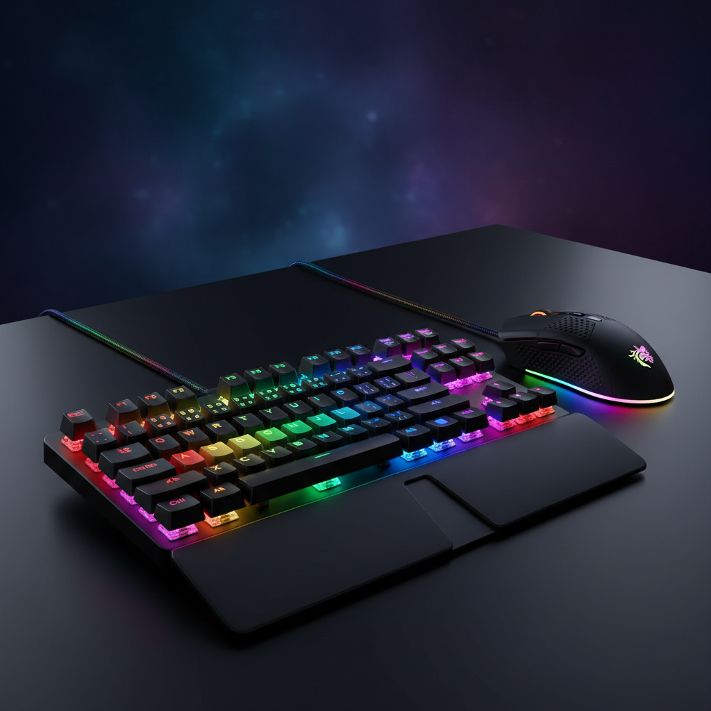 RGB Gaming Keyboard and Mouse Set